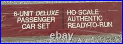 Bachmann No. 43-1290 N&W Norfolk & Western 6 Car Passenger Set Series HO New