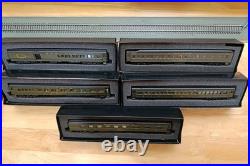 Bachmann Spectrum HO Heavyweight 5-Car Set Santa Fe LED Flicker Free +Passengers