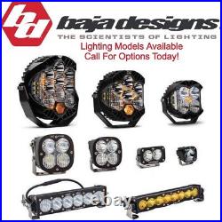 Baja Designs S2 Sport Clear Driving/Combo 5000K LED Light Pods With Rock Guards