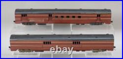 Balboa KMT Pennsylvania HO Scale Brass 2-Car Passenger Set