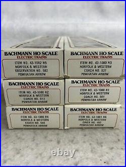 Beautiful Bachman N & W Passenger 6-Car Set HO