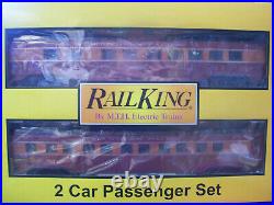Brand New Mth 30-68067 Southern Pacific 2 Car Streamlined Passenger Set Add Ons