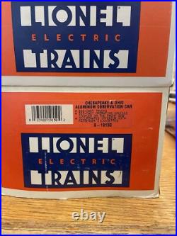 C&O 6 car set LIONEL CHESPEAKE & OHIO 6 CAR 15 ALUMINUN PASSENGER SET