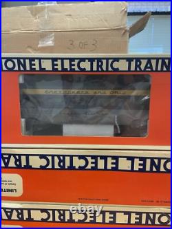 C&O 6 car set LIONEL CHESPEAKE & OHIO 6 CAR 15 ALUMINUN PASSENGER SET