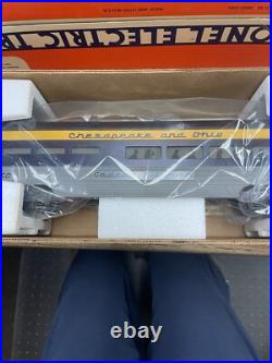 C&O 6 car set LIONEL CHESPEAKE & OHIO 6 CAR 15 ALUMINUN PASSENGER SET