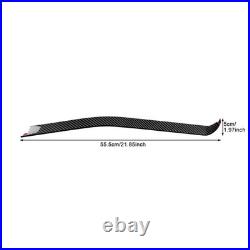 Car Passenger Dashboard Trim Cover Black Carbon Fiber for Corvette C8 2026-2027