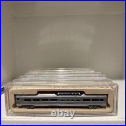 Co-Cor N Scale Undecorated 85' Budd Passenger Car 6-Car Set Original Jewel Cases