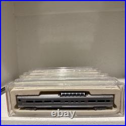 Co-Cor N Scale Undecorated 85' Budd Passenger Car 6-Car Set Original Jewel Cases