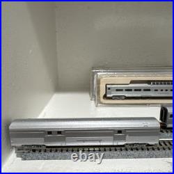 Co-Cor N Scale Undecorated 85' Budd Passenger Car 6-Car Set Original Jewel Cases