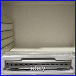 Co-Cor N Scale Undecorated 85' Budd Passenger Car 6-Car Set Original Jewel Cases