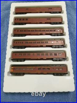 Con-Cor N Scale Norfolk and Western 6 Car Heavywt. Passenger Set #003-570012