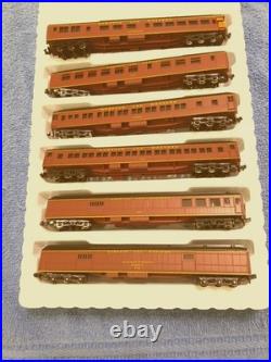Con-Cor N Scale Norfolk and Western 6 Car Heavywt. Passenger Set #003-570012