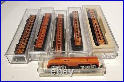 Con Cor N Scale Passenger Set 5 Cars And Locomotive Southern Pacific