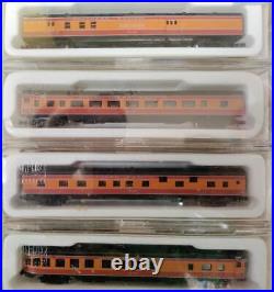 Con Cor N Scale SP Daylight Passenger Car 4 Packs