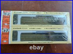 Con-Cor x4 187 Canadian National Railway 4 Car Set New In Plastic