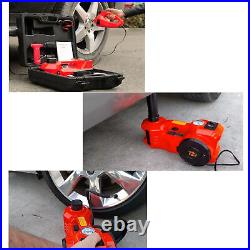 Electric 12V Car Jack 5 Ton Floor Jack Lift with Impact Wrench &Tire Inflator Pump