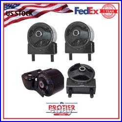 Engine & Trans Mount Set 4PCS for Kia Passenger Car Rio L4 1.6l 1594cc 2003-2005