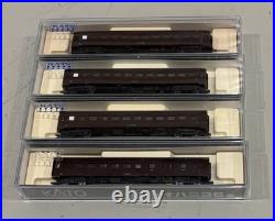 Excellent KATO OHa35 OHaFu33 OHaNi36 Brown 4-Car Passenger Set JAPAN