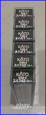 Excellent KATO SuHa43 OHa47 SuHaFu42 Blue 6-Car Passenger Set JAPAN