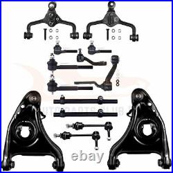 For 1995-2002 Lincoln Town Car 14x Front Suspension Upper Lower Control Arms Set