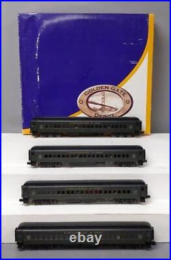 Golden Gate Depot O C&O 80' Coach 4 Car Passenger Set EX/Box