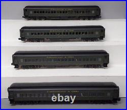 Golden Gate Depot O C&O 80' Coach 4 Car Passenger Set EX/Box