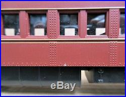 Golden Gate Depot PRR 80' 4-Car Heavyweight Passenger Set #1 O-Gauge