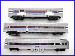 HO 3-Rail Marklin 3-Car Amtrak Phase 1 Passenger Car Set From 43600 Set