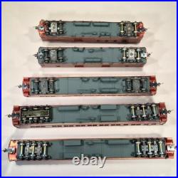 HO 5-Car Passenger Set self powered Pro-Paint, Brass, lettered R&P HO 5-Car Passenger Set self powered Pro-Paint, Brass, lettered R&P