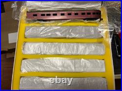 HO BRASS Norfolk & Western 5 Car Passenger Set Powhatan Arrow Sunset Mint