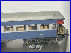 HO B&O Baltimore & Ohio 3-Car Passenger Set Rivarossi Lit Interiors Metal Wheels