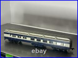 HO B&O Baltimore & Ohio 3-Car Passenger Set Rivarossi Lit Interiors Metal Wheels