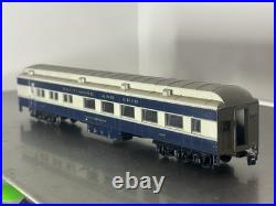 HO B&O Baltimore & Ohio 3-Car Passenger Set Rivarossi Lit Interiors Metal Wheels