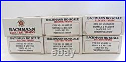 HO Bachmann 43-1290 Norfolk &Western Powhatan Arrow 6 Car Deluxe Passenger Set 1