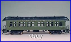 HO Brass, 3-Car Old Time Passenger Set by PFM/Fujiyama-Colorado Midland-ProPaint