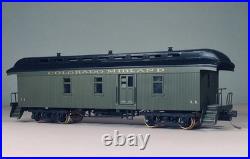 HO Brass, 3-Car Old Time Passenger Set by PFM/Fujiyama-Colorado Midland-ProPaint