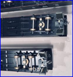 HO Brass, 3-Car Old Time Passenger Set by PFM/Fujiyama-Colorado Midland-ProPaint