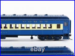 HO Broadway Limited BLI 6436 CNJ Blue Comet 80' Coach Passenger 2-Car Set