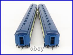 HO Broadway Limited BLI 6436 CNJ Blue Comet 80' Coach Passenger 2-Car Set