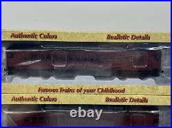 HO Con-Cor Boston & Maine Combine & Coach Car Passenger Set B&M BRAND NEW