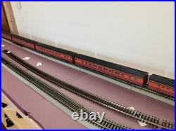 HO Daylight Full 11 Car Set With Broadway Limited GS-4 Sound And Smoke