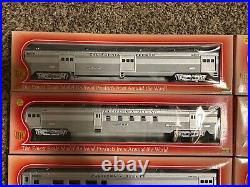 HO IHC DRG&W California Zephyr Corrugated Side Passenger 8 Car Set Brand New