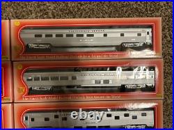 HO IHC DRG&W California Zephyr Corrugated Side Passenger 8 Car Set Brand New