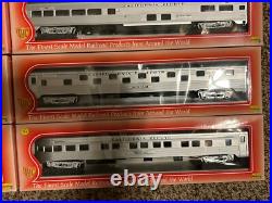 HO IHC DRG&W California Zephyr Corrugated Side Passenger 8 Car Set Brand New