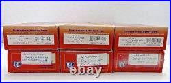HO IHC Rivarossi & IHC Lackawanna & Erie Lackawanna Set 6 Smooth Passenger Cars
