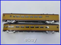 HO MTH 80-3258A Union Pacific Streamlined Combine Observation Passenger Set UP