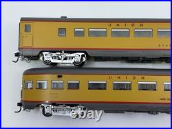 HO MTH 80-3258A Union Pacific Streamlined Combine Observation Passenger Set UP