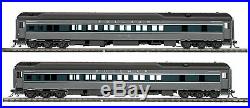 HO MTH Union Pacific 2 Car Heavyweight Passenger Set for 2 Rail Track 80-40006