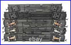 HO RIVAROSSI 5 Kansas City Southern Smooth Side Passenger Set Full Interiors
