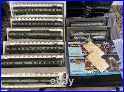 HO Rivarossi 6 Passenger Car NMRA 50th Anniversary Boxed with NOS Athearn Alcos